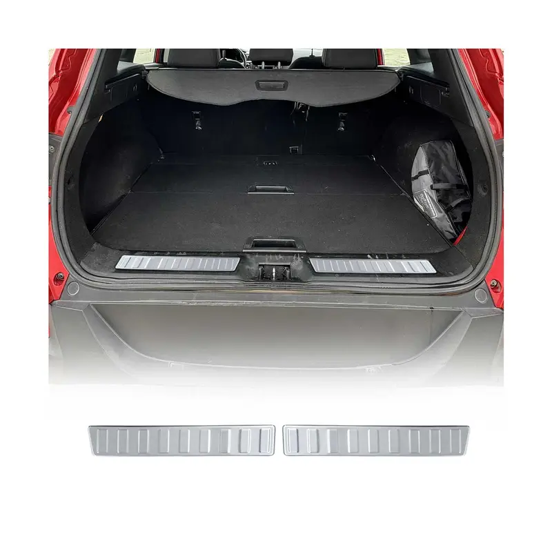 Protection de Pare-Chocs pour Renault Kadjar 2015-2018 Pre-FL Inox brossée