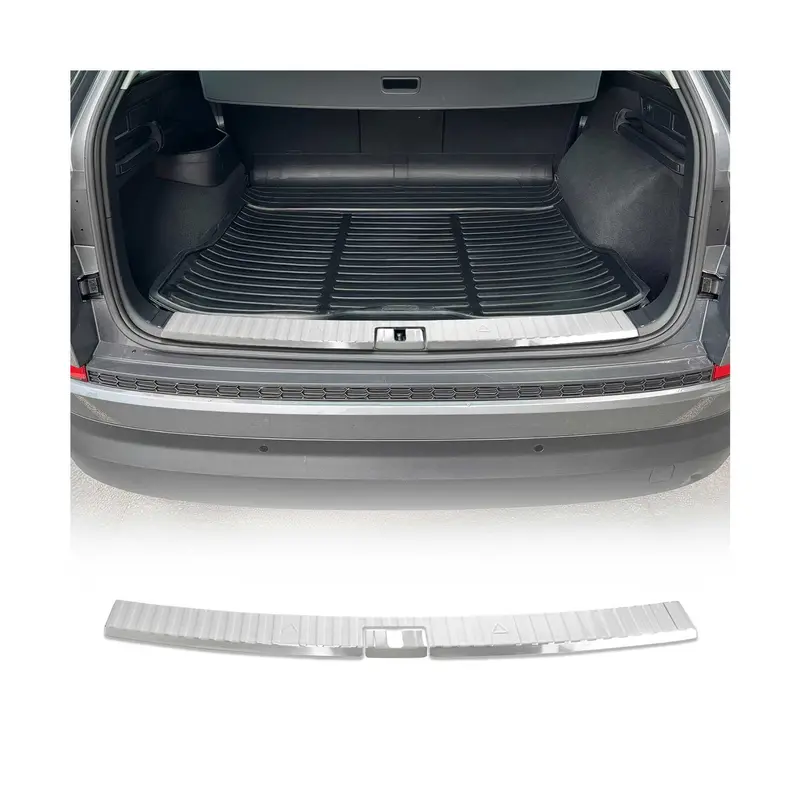 Protection de Pare-Chocs pour Skoda Kodiaq I 2016-2024 Inox finition polie
