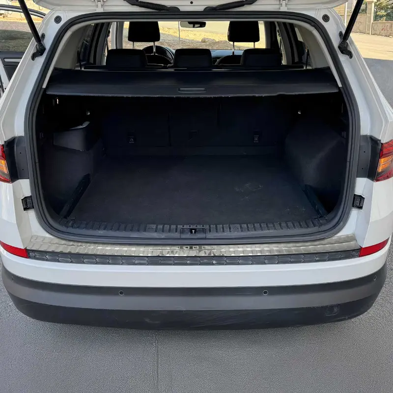 Protection de Pare-Chocs pour Skoda Kodiaq I 2016-2024 Inox finition polie