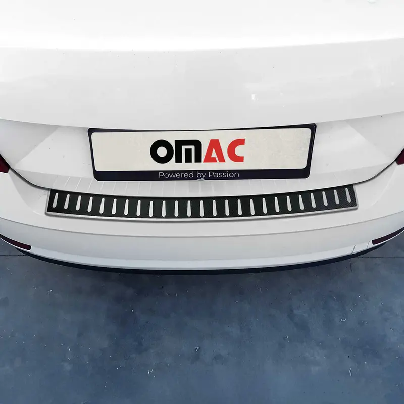 Protection de Pare-Chocs pour Skoda Octavia III Break 2013-2019 Inox carbone