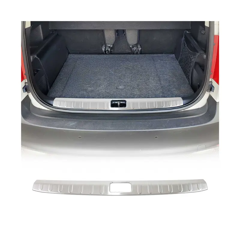 Protection de Pare-Chocs pour Skoda Yeti 2009-2013 Pre-FL Inox brossée