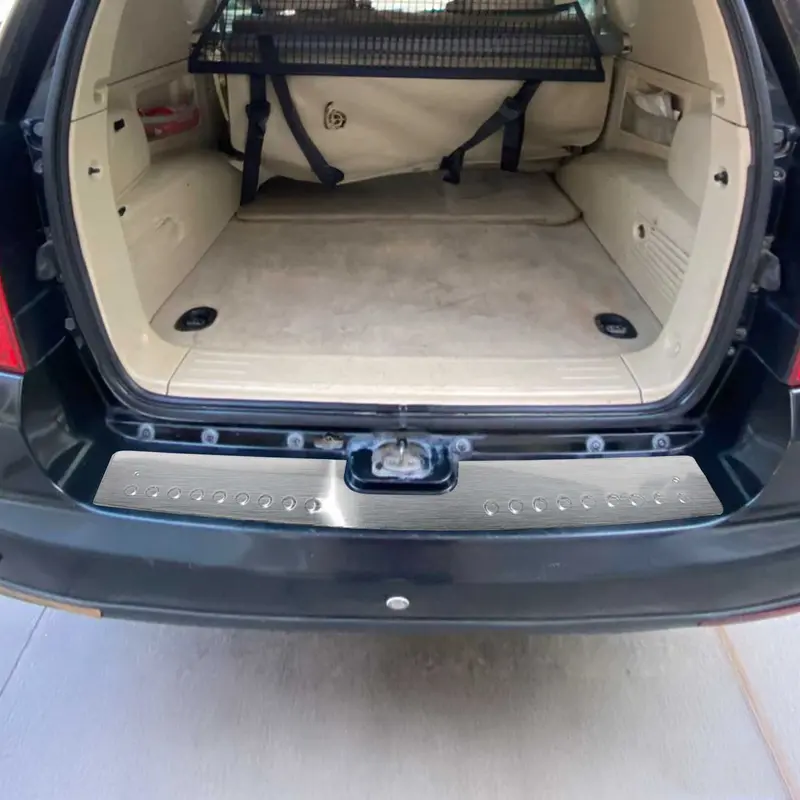 Protection de Pare-Chocs pour Ssangyong Rexton 2006-2012 Inox finition brossée