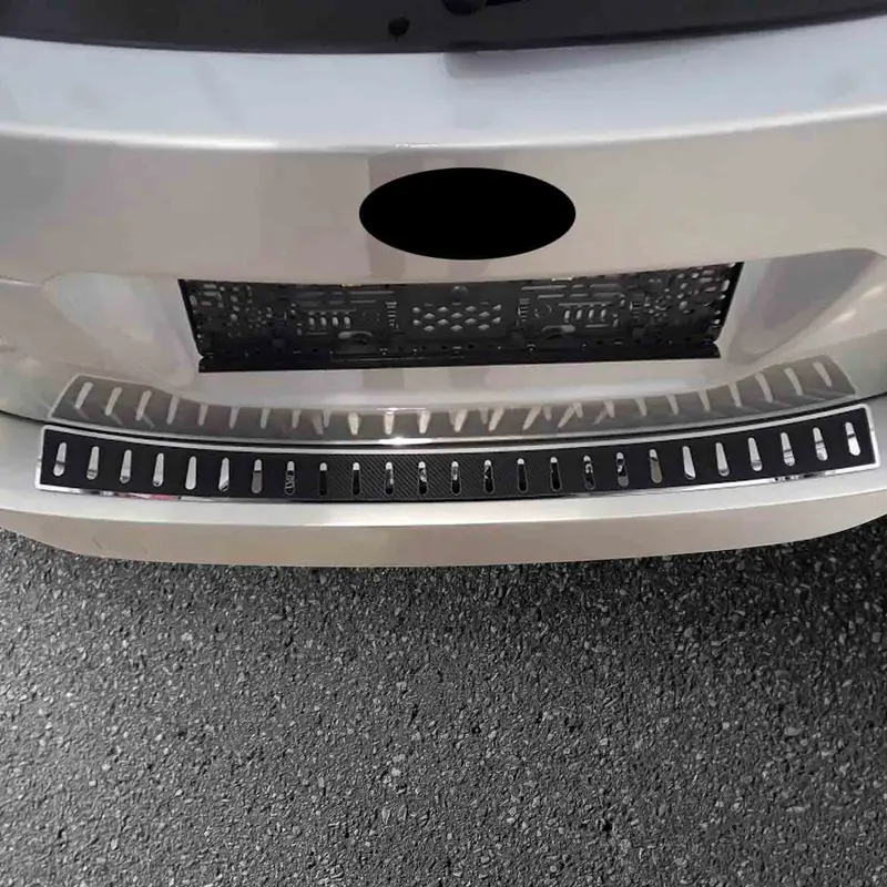 Protection de Pare-Chocs pour Subaru Outback V 2015-2019 Inox film carbone