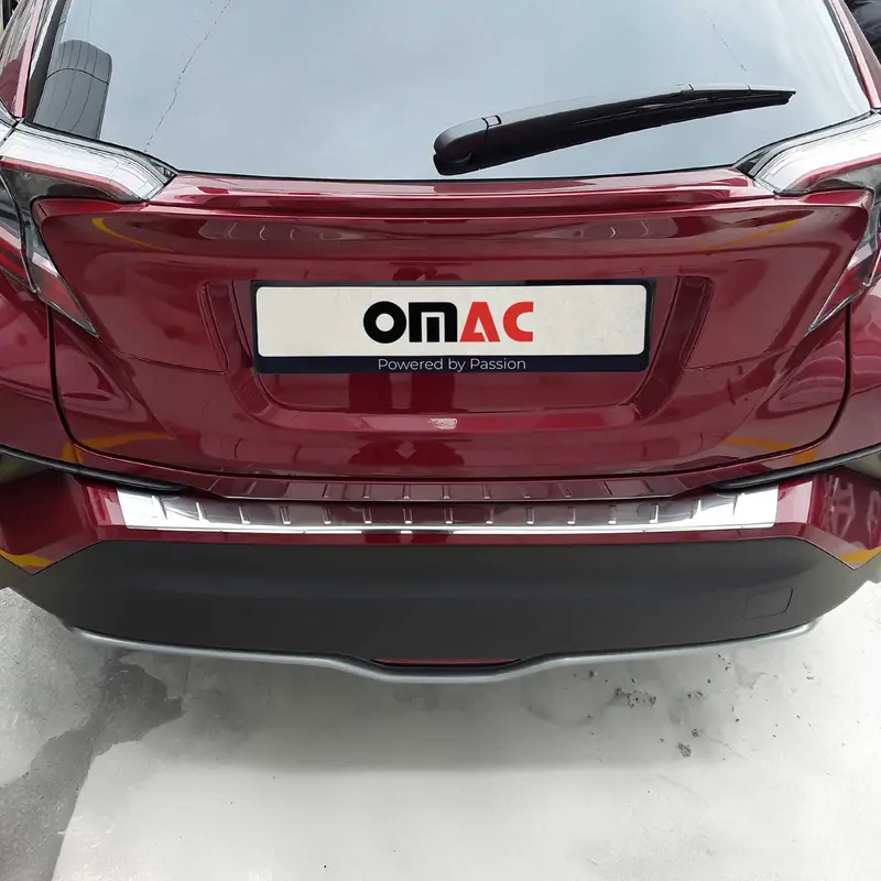 Protection de Pare-Chocs pour Toyota C-HR I 2016-2023 Inox finition polie