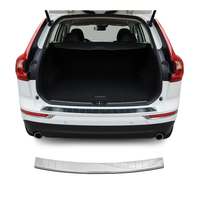 Protection de Pare-Chocs pour Volvo XC60 II 2018-2026 Inox finition polie