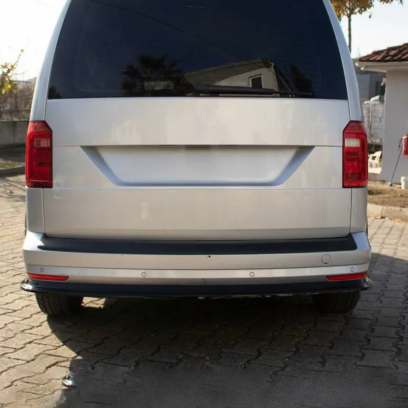 Protection de Pare-Chocs pour VW Caddy III 2015-2020 Facelift Acryl noir mat