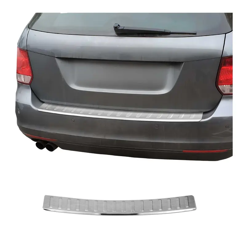 Protection de Pare-Chocs pour VW Golf mk7 Break 2012-2019 Inox brossée