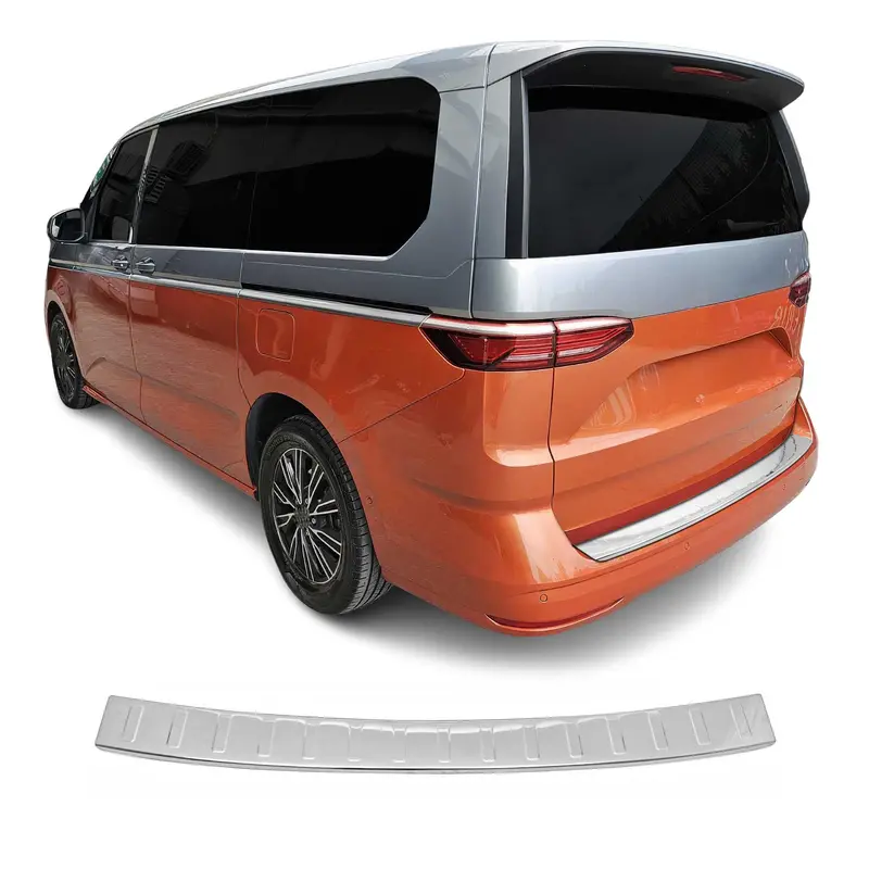 Protection de Pare-Chocs pour VW Multivan T7 2022-2026 Inox finition polie