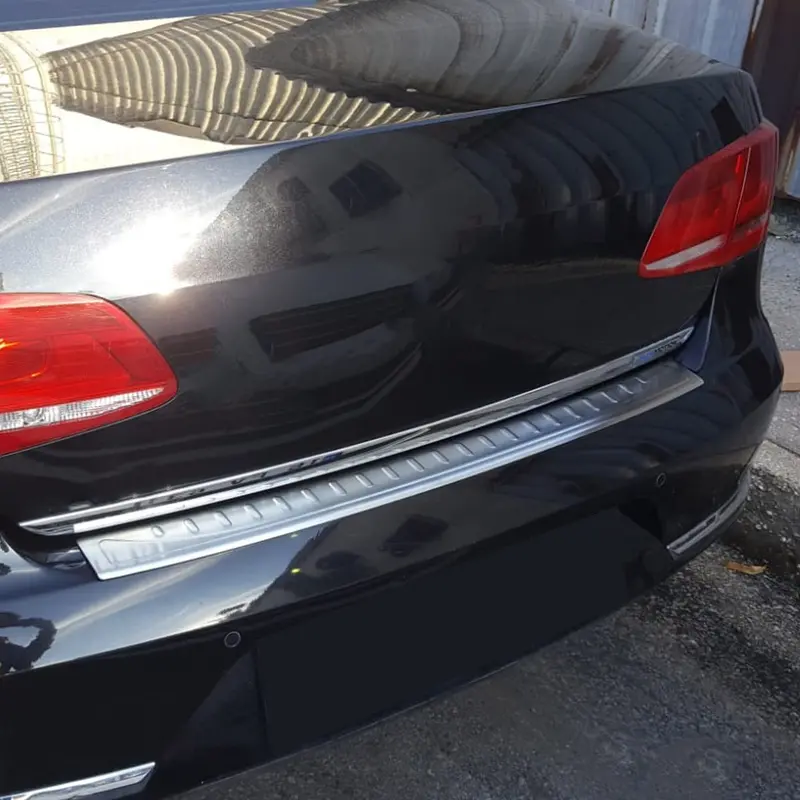 Protection de Pare-Chocs pour VW Passat B7 Berline 2010-2014 Inox brossée