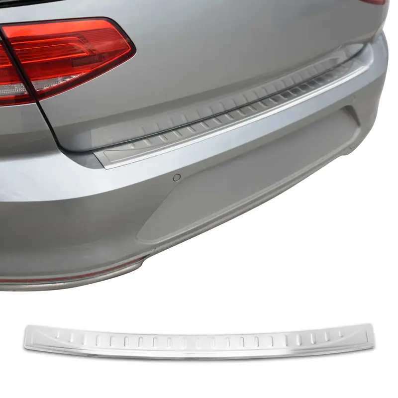Protection de Pare-Chocs pour VW Passat B8 Break 2015-2019 Pre-FL Inox brossée
