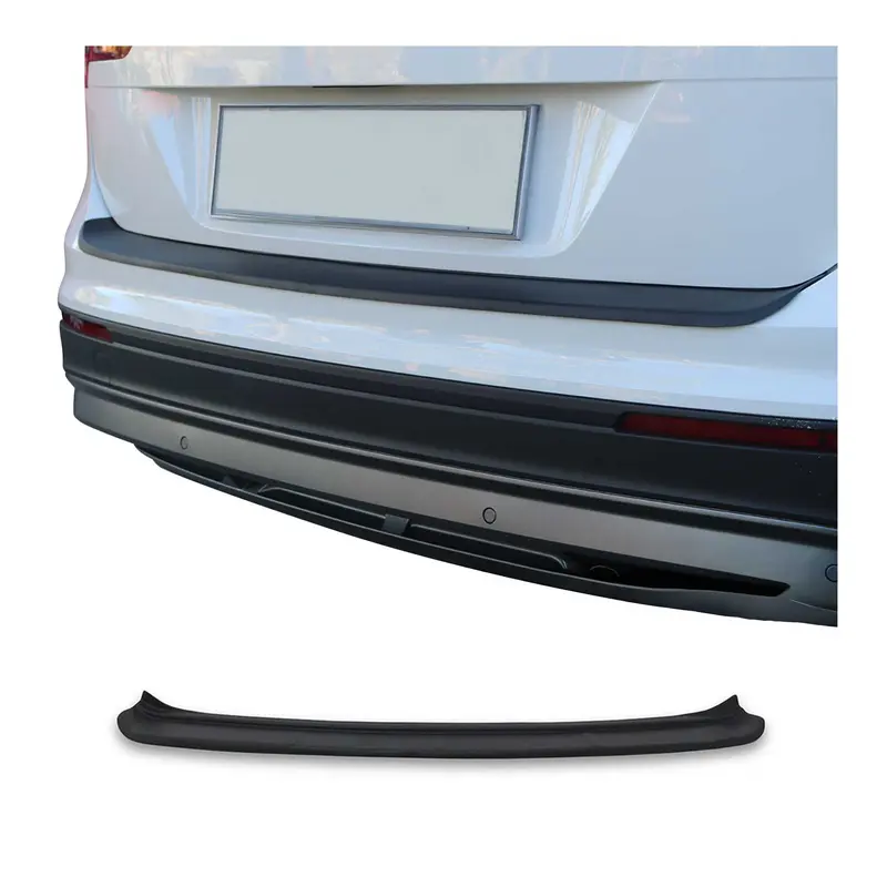 Protection de Pare-Chocs pour VW Tiguan II / Allspace 2016-2023 Acryl noir mat
