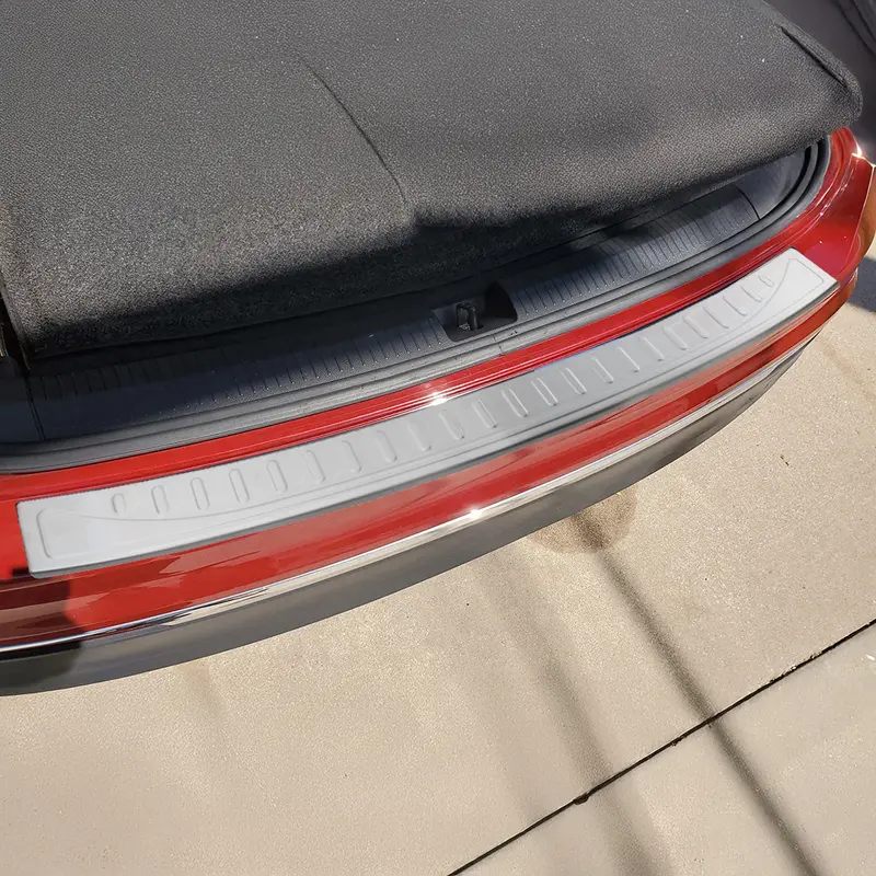 Protection de Pare-Chocs pour VW Tiguan II / Allspace 2016-2023 Inox brossée