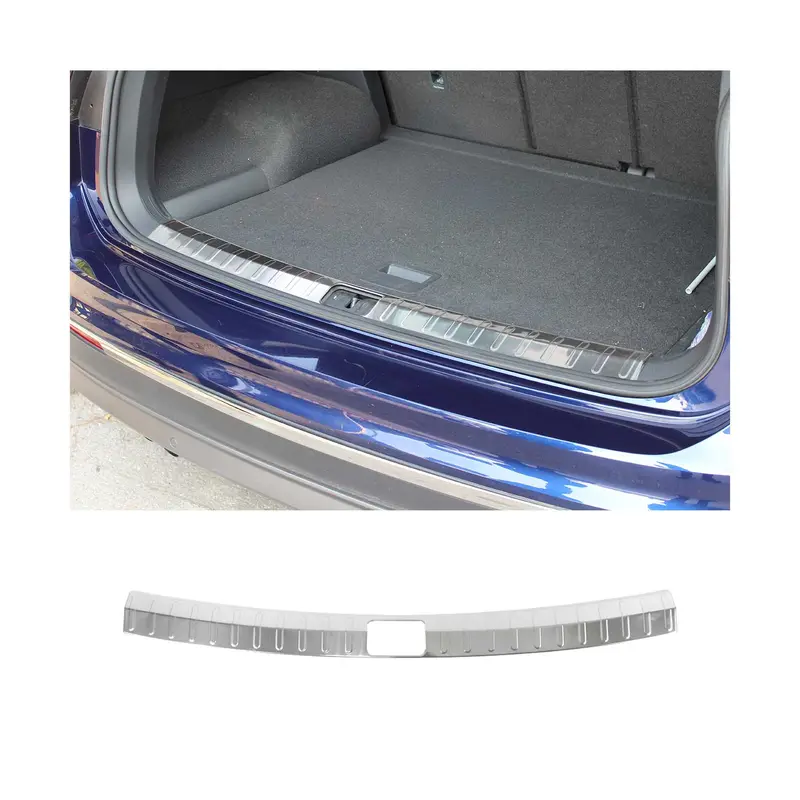 Protection de Pare-Chocs pour VW Tiguan II / Allspace 2016-2023 Inox polie