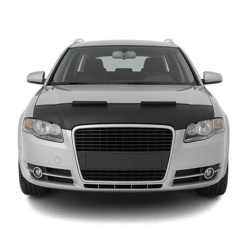 Protège capot Masque pour Audi A4 B7 Berline Break 2004-2008 vinyle Noir
