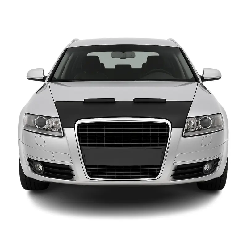 Protège capot Masque pour Audi A6 C6 4F 2004-2011 vinyle Noir