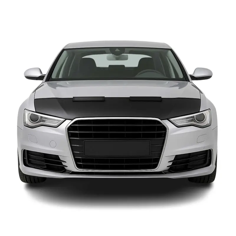 Protège capot Masque pour Audi A6 C7 2011-2018 vinyle Noir