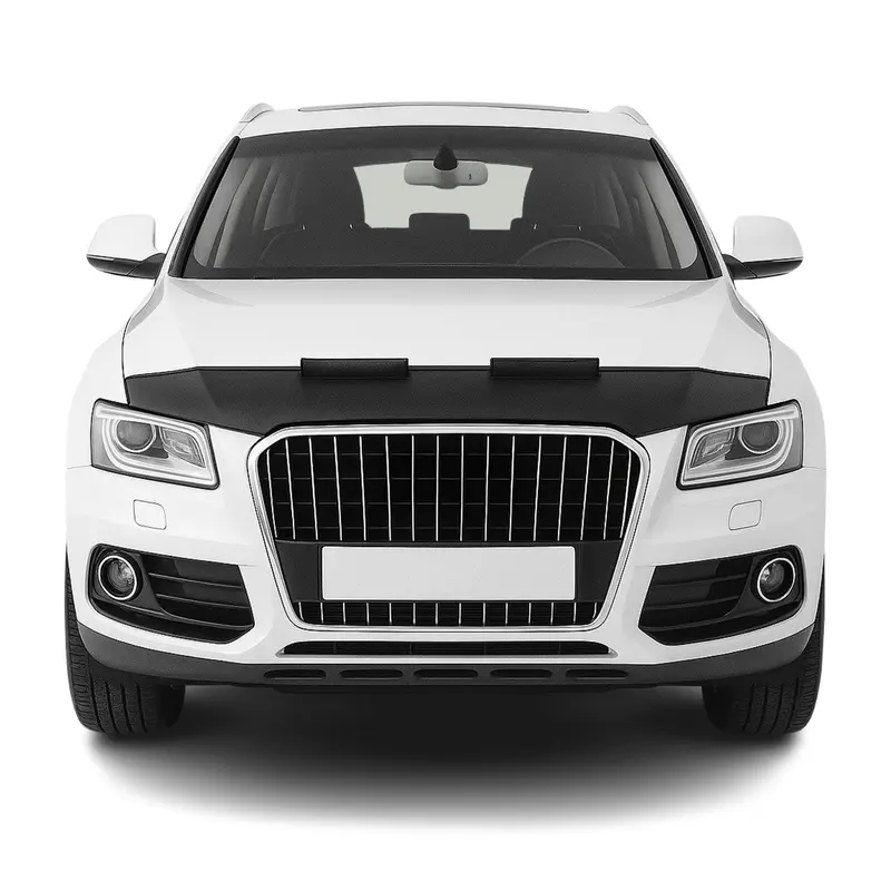 Protège capot Masque pour Audi Q5 8RB 2008-2017 vinyle Noir