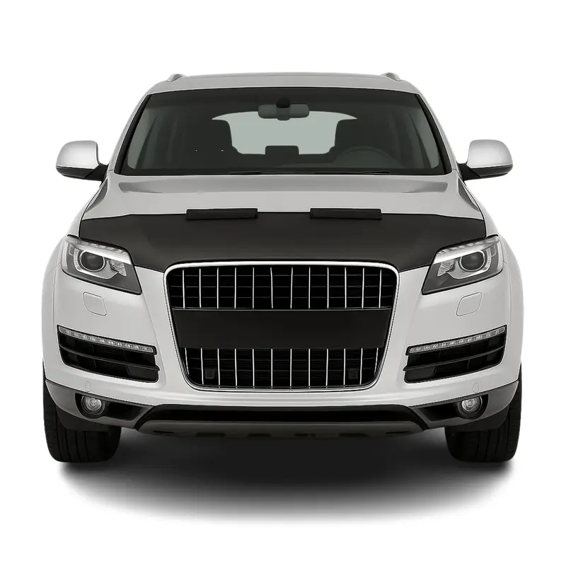 Protège capot Masque pour Audi Q7 4LB 2006-2015 vinyle Noir
