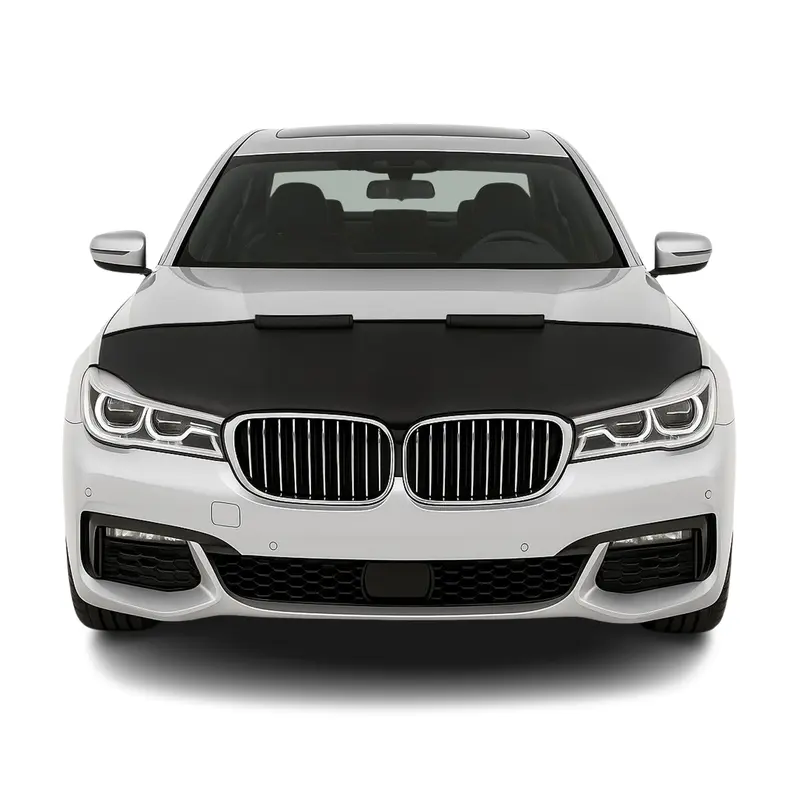 Protège capot Masque pour BMW Série 7 G11 G12 2015-2022 vinyle Noir