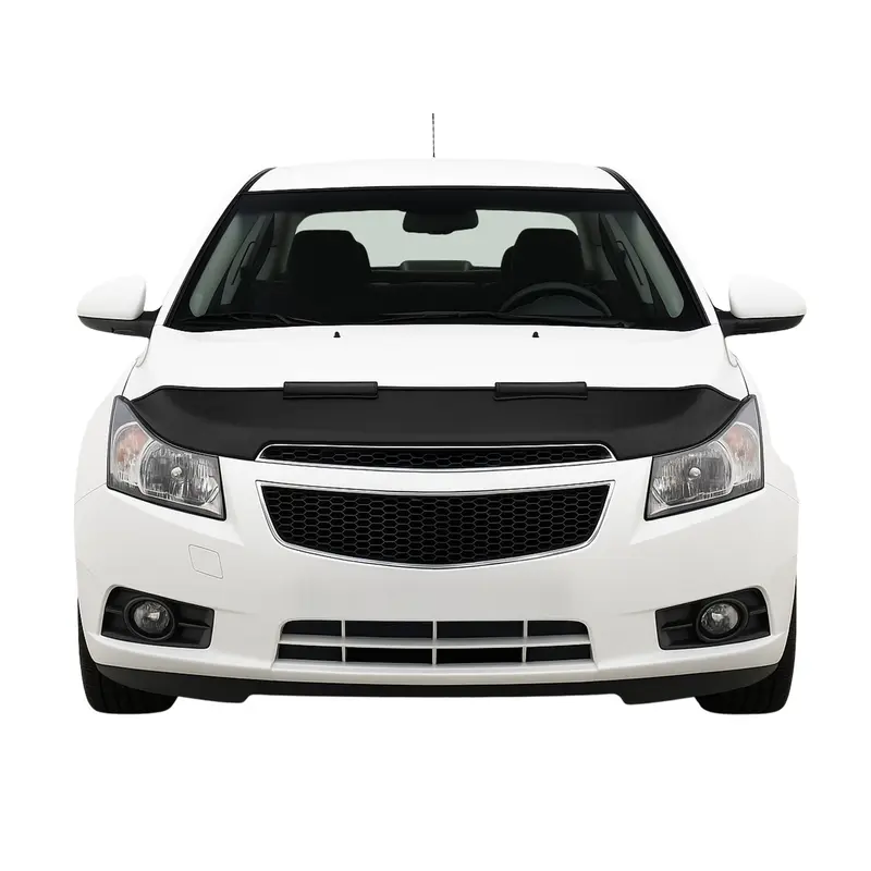 Protège Capot pour Chevrolet Cruze 2009-2016 Masque de voiture vinyle Noir