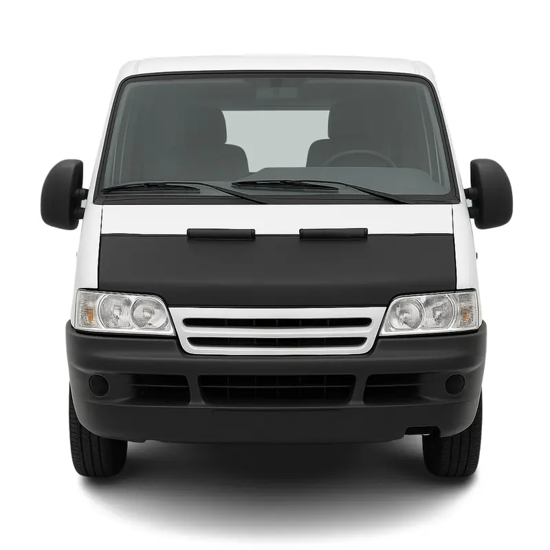 Protège capot pour Citroen Jumper 2002-2006 en vinyle noir