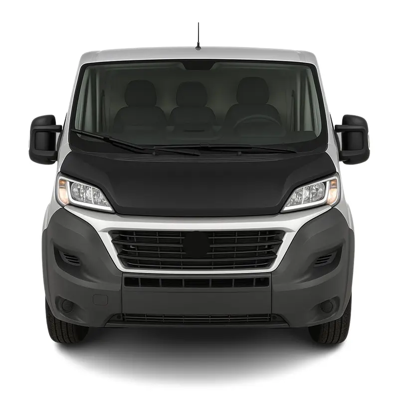 Protège Capot pour Fiat Ducato 2014-2026 Masque de voiture vinyle Noir complète