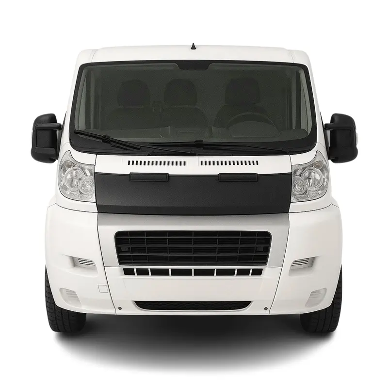 Protège Capot pour Fiat Ducato Boxer Jumper 2006-2014 Masque vinyle Noir