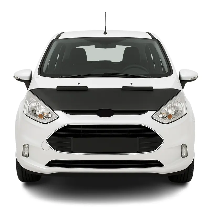 Protège Capot pour Ford B-Max 2012-2017 Masque de voiture vinyle Noir
