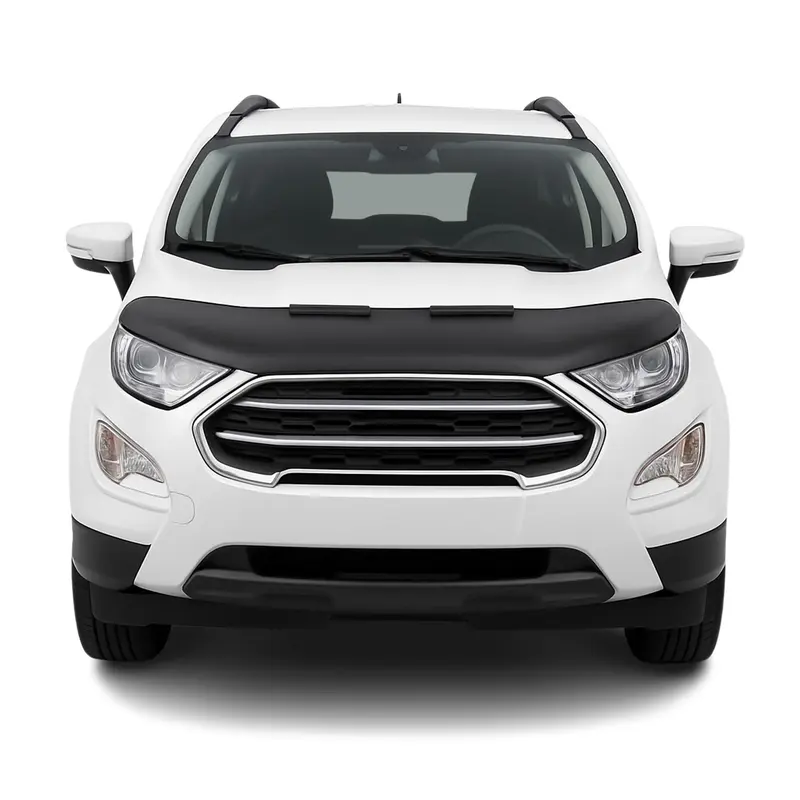Protège Capot pour Ford Ecosport 2017-2024 Masque de voiture vinyle Noir