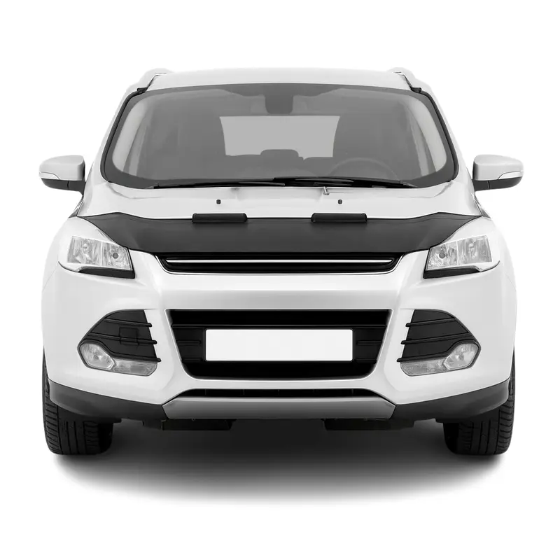 Protège Capot pour Ford Kuga II 2012-2017 Pre-FL Masque de voiture vinyle Noir