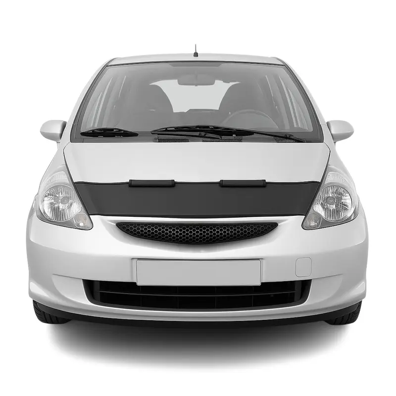 Protège Capot pour Honda Jazz 2001-2008 Masque de voiture vinyle Noir