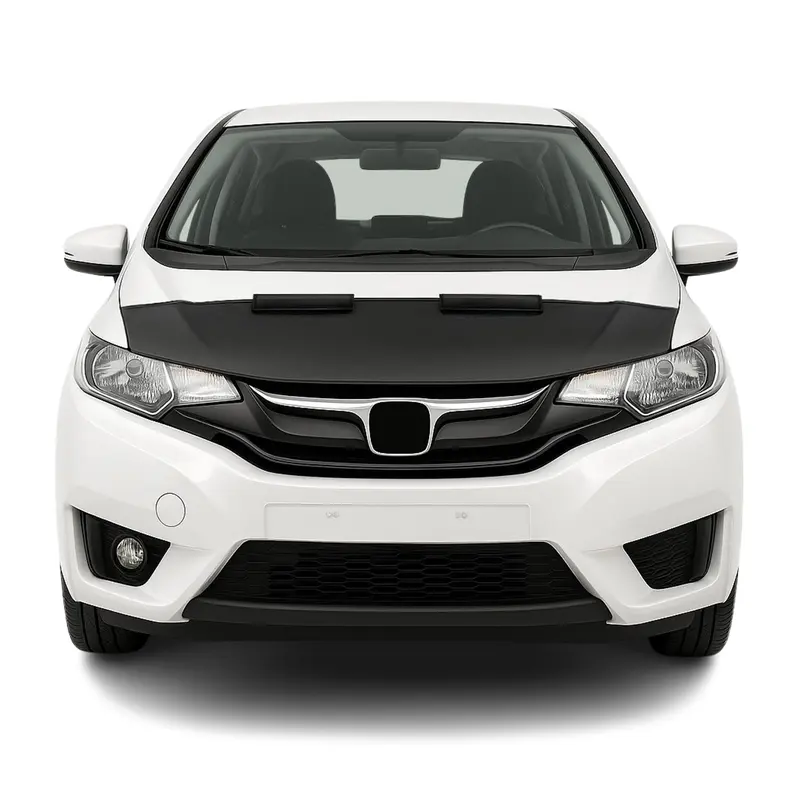 Protège Capot pour Honda Jazz 2015-2020 Masque de voiture vinyle Noir