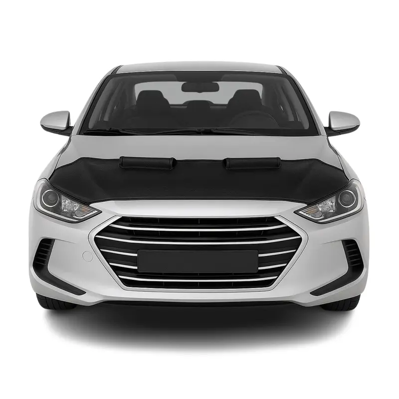 Protège Capot pour Hyundai Elantra 2015-2020 Masque de voiture vinyle Noir