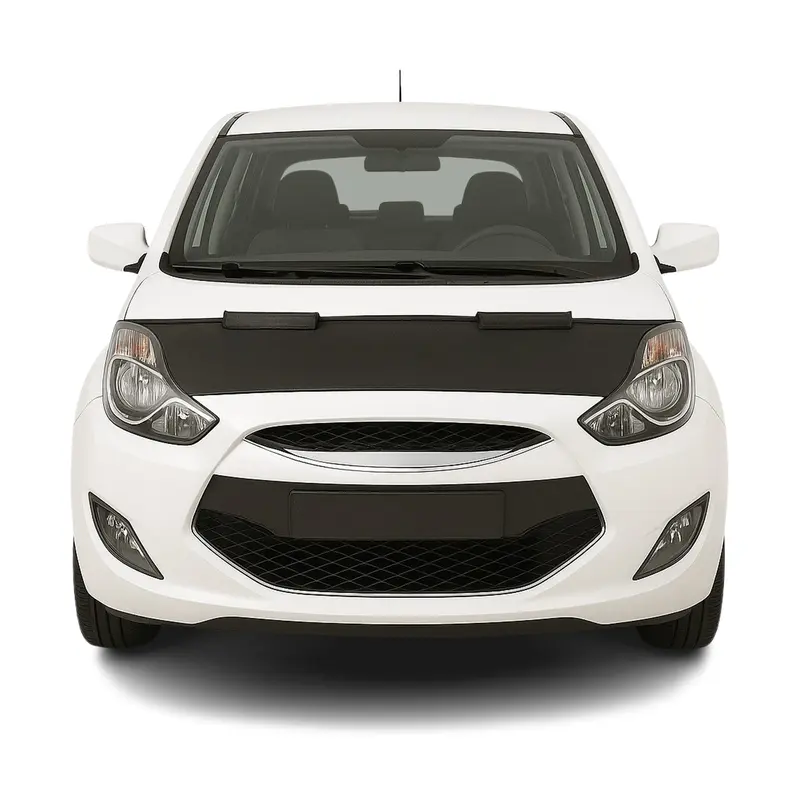 Protège Capot pour Hyundai ix20 2010-2015 Masque de voiture vinyle Noir