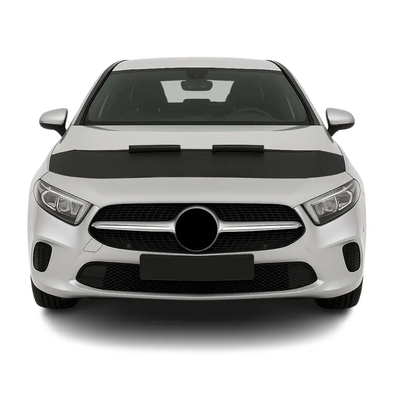 Protège Capot pour Mercedes Classe A W176 2013-2018 Masque vinyle Noir