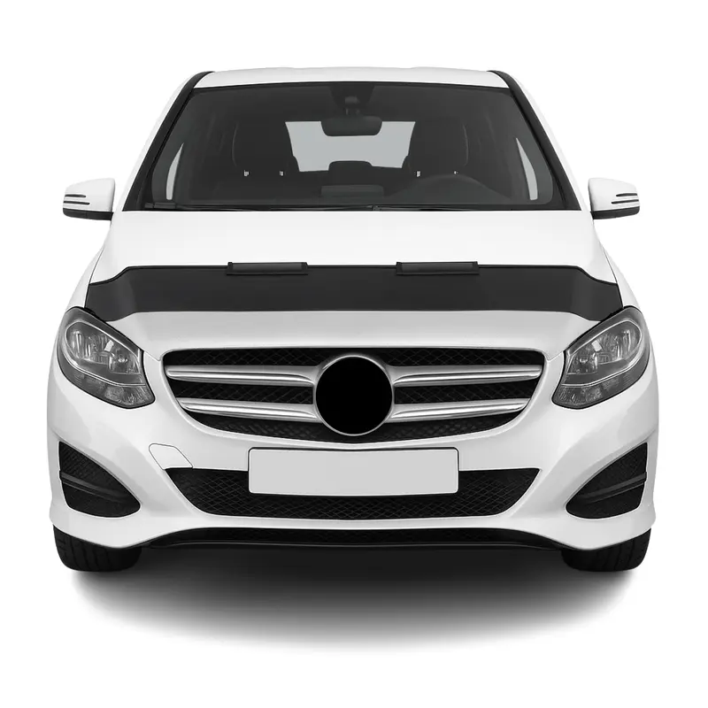 Protège Capot pour Mercedes Classe B W246 2012-2018 Masque vinyle Noir