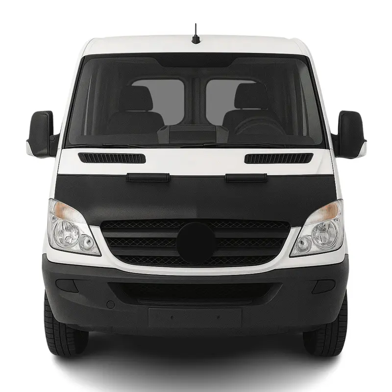 Protège Capot pour Mercedes Sprinter W906 2006-2013 Masque vinyle Noir