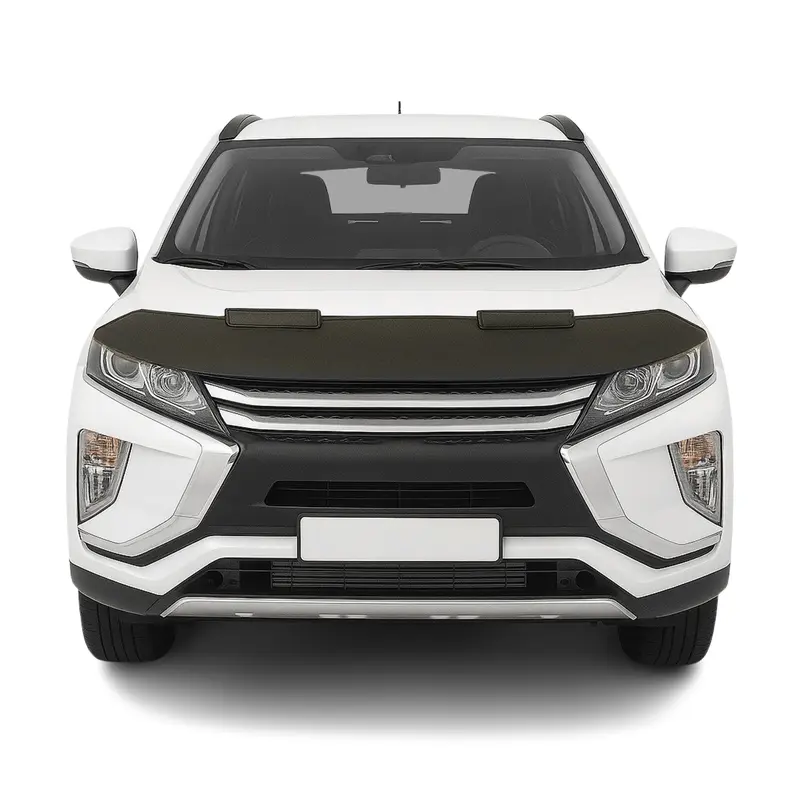 Protège Capot pour Mitsubishi Eclipse Cross 2018-2026 Masque vinyle Noir