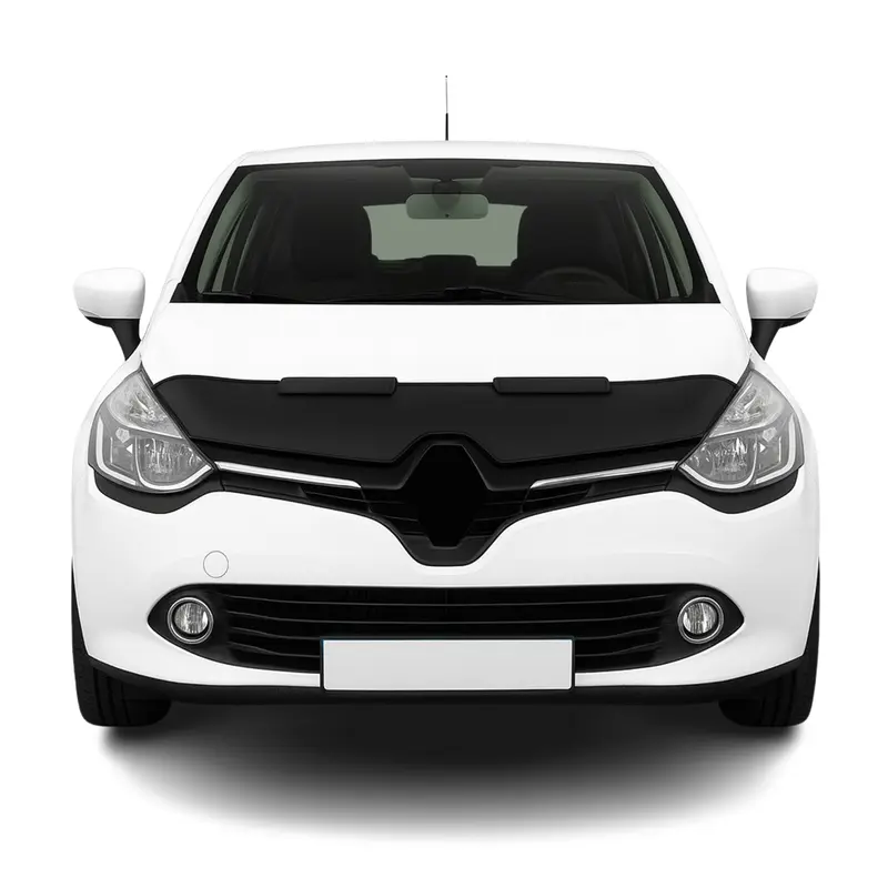 Protège Capot pour Renault Clio 2012-2019 Masque de voiture vinyle Noir