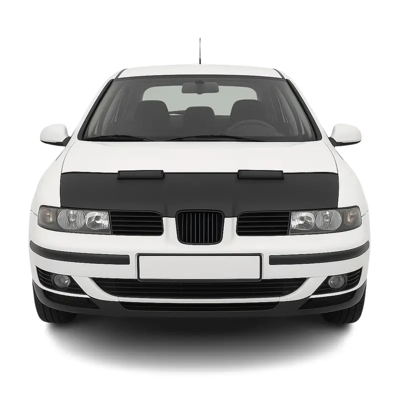 Protège Capot pour Seat Toledo 1998-2004 Masque de voiture vinyle Noir