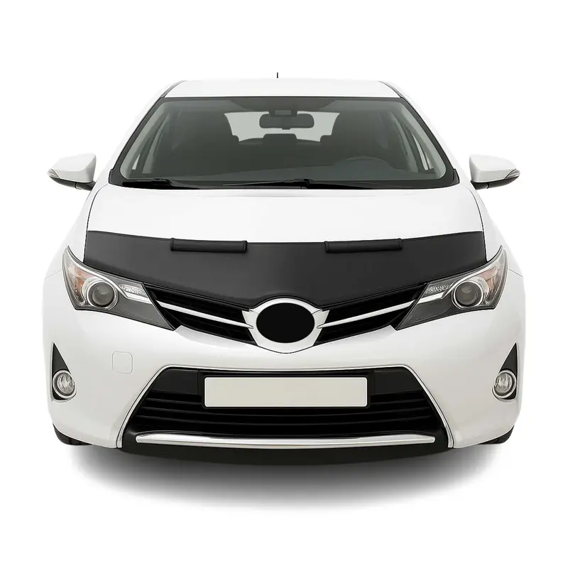 Protège Capot pour Toyota Auris 2012-2018 Masque de voiture vinyle Noir