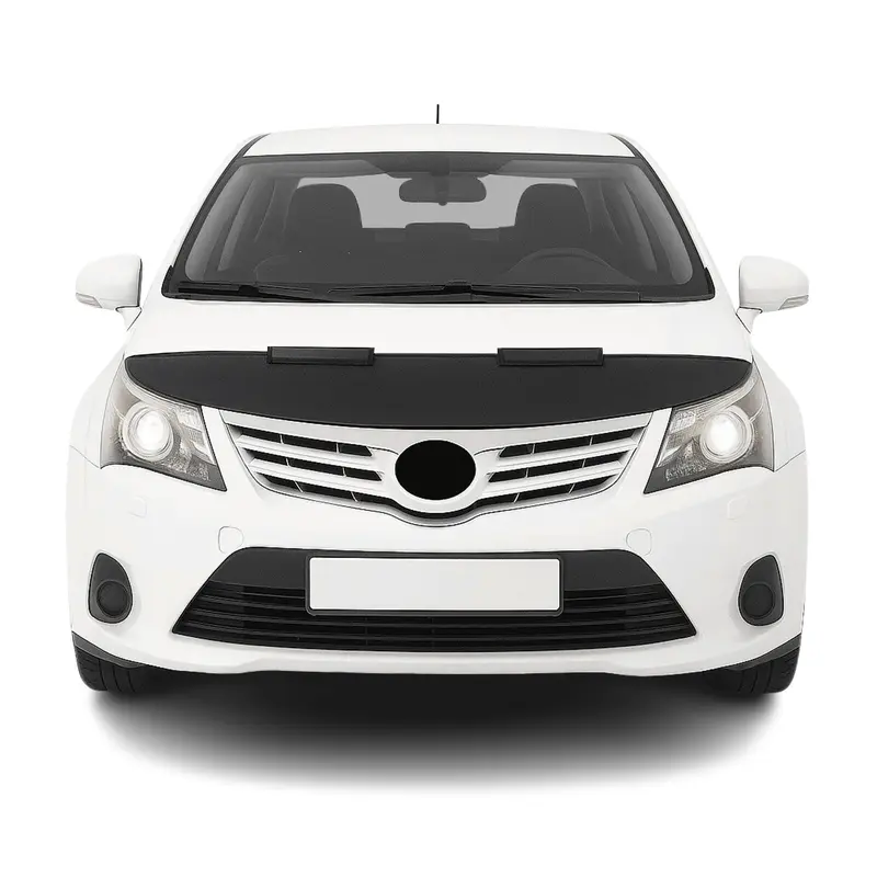 Protège Capot pour Toyota Avensis 2009-2015 Masque de voiture vinyle Noir