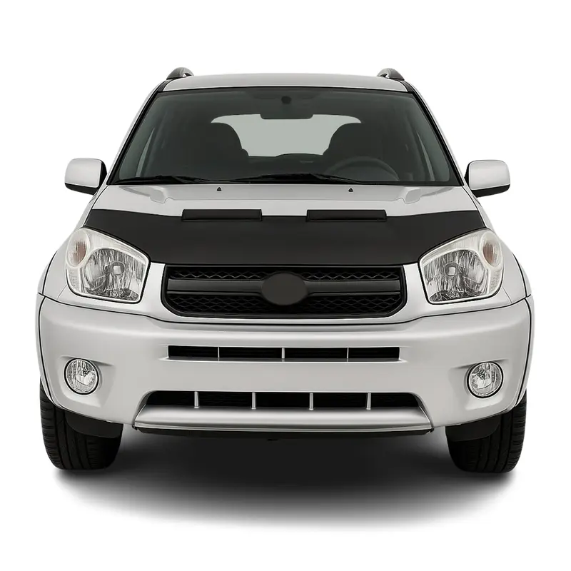 Protège Capot pour Toyota RAV4 2000-2005 Masque de voiture vinyle Noir