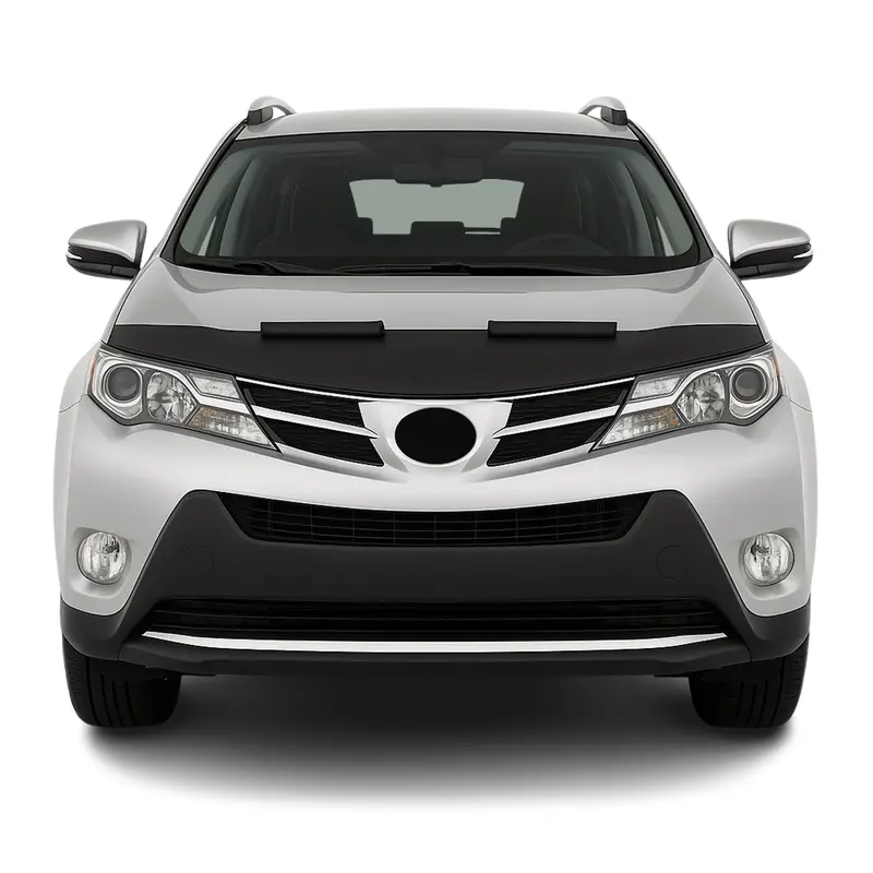 Protège Capot pour Toyota RAV4 2013-2015 Masque de voiture vinyle Noir