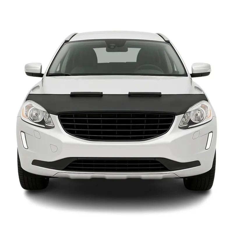 Protège Capot pour Volvo XC60 2010-2017 Masque de voiture vinyle Noir