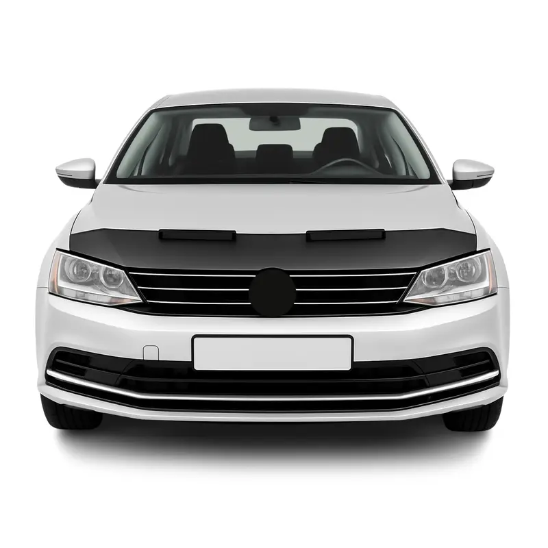 Protège Capot pour VW Jetta 2010-2018 Masque de voiture vinyle Noir