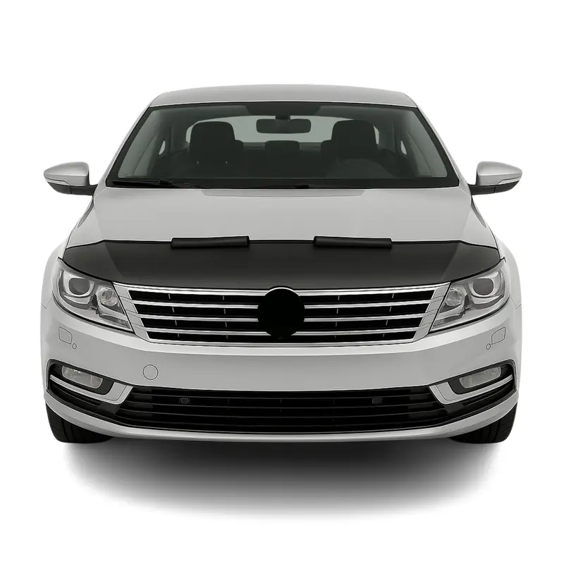 Protège Capot pour VW Passat Cc 2008-2012 Masque de voiture vinyle Noir