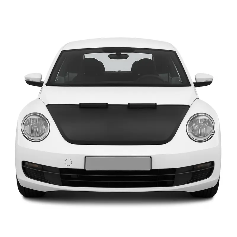 Protège Capot pour VW The Beetle 2011-2019 Masque de voiture vinyle Noir