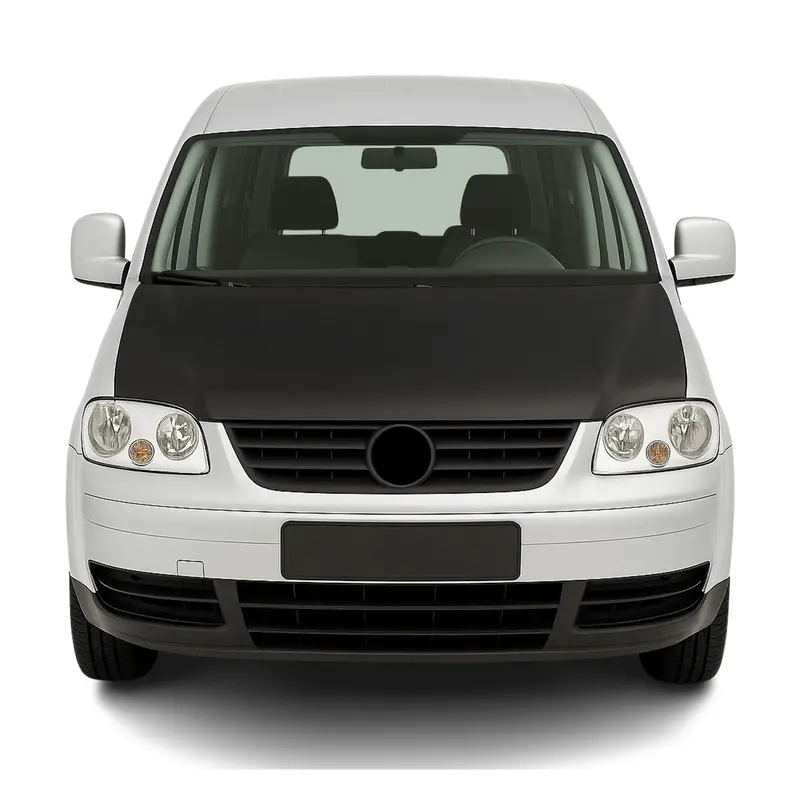 Protège Capot pour VW Touran Caddy 2003-2010 Masque de voiture vinyle Noir