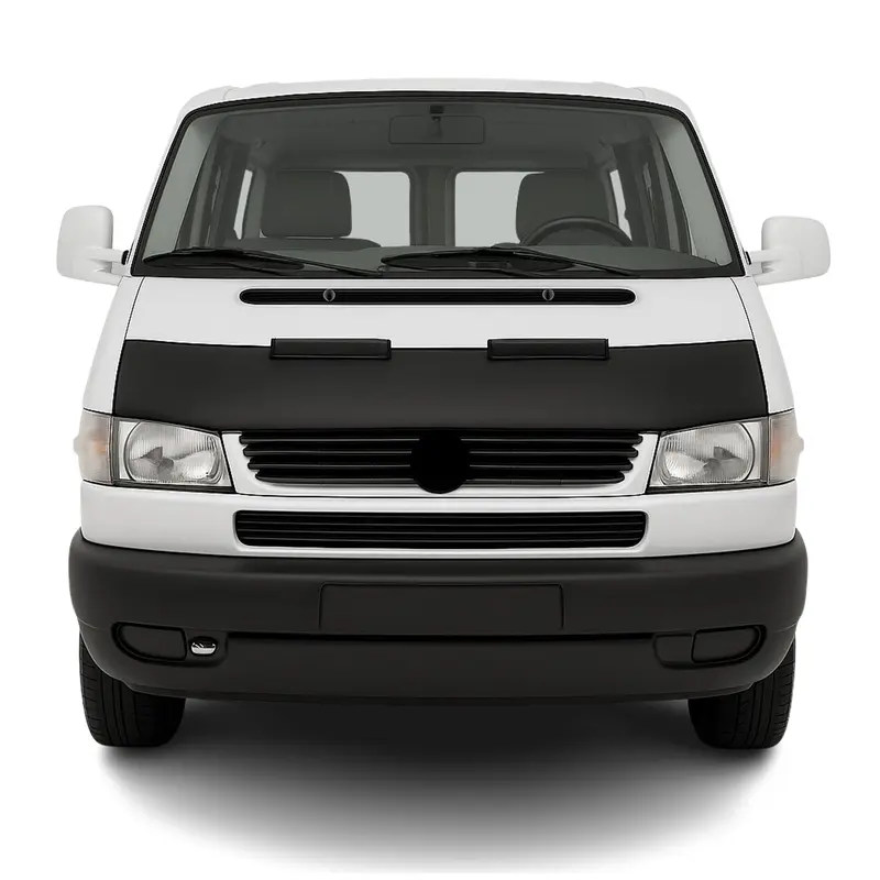 Protège Capot pour VW Transporter Caravelle T4 1995-2003 Masque vinyle Noir